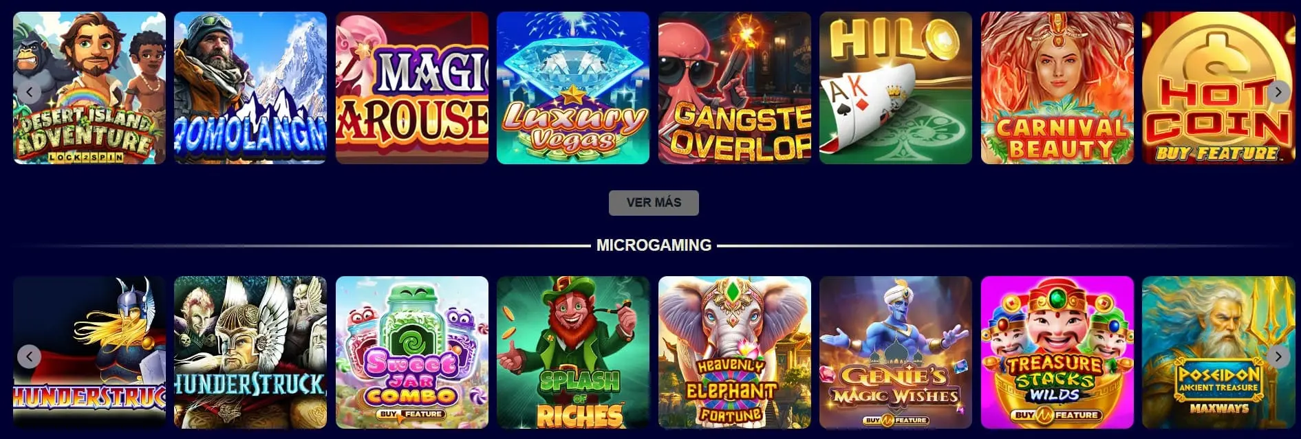 Zeta casino slots.